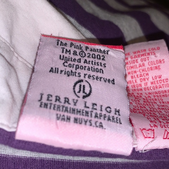 PINK PANTHER VINTAGE ‘rugby’ shirt Y2K - Picture 4 of 13